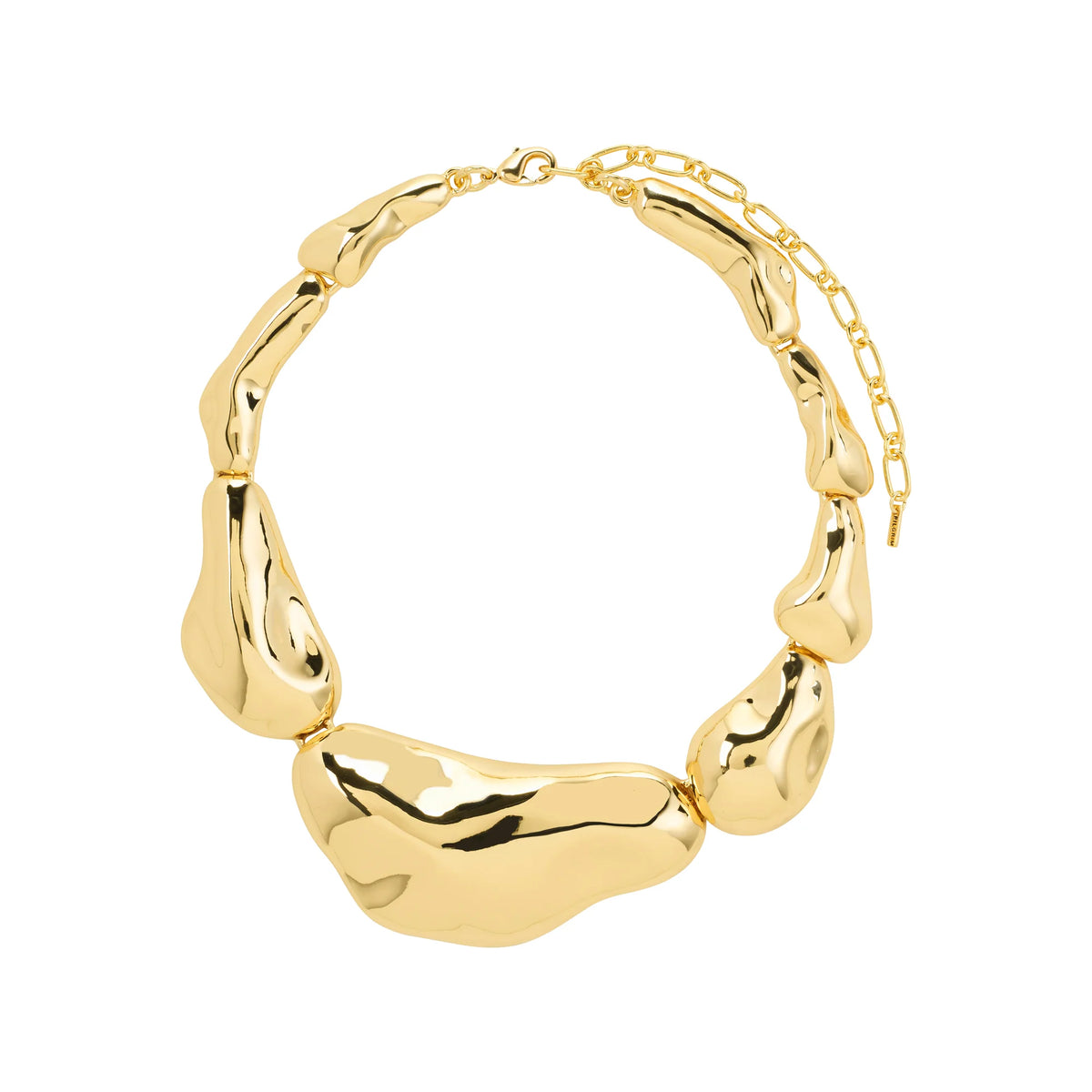 Statement Necklace Gold-plated