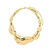 Statement Necklace Gold-plated