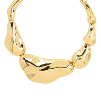 Statement Necklace Gold-plated