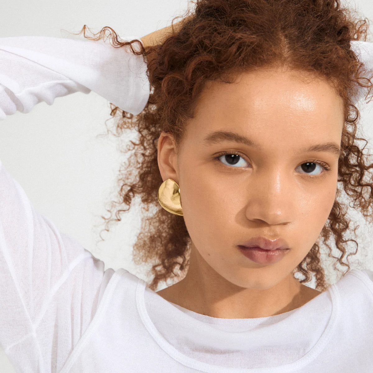 Sparlel Earring Gold Plated