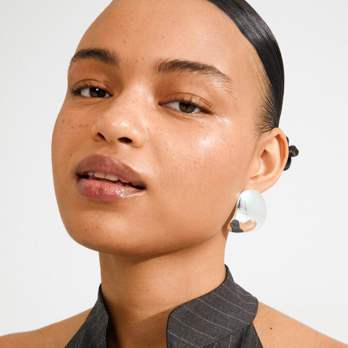 Sparlel Earring Gold Plated