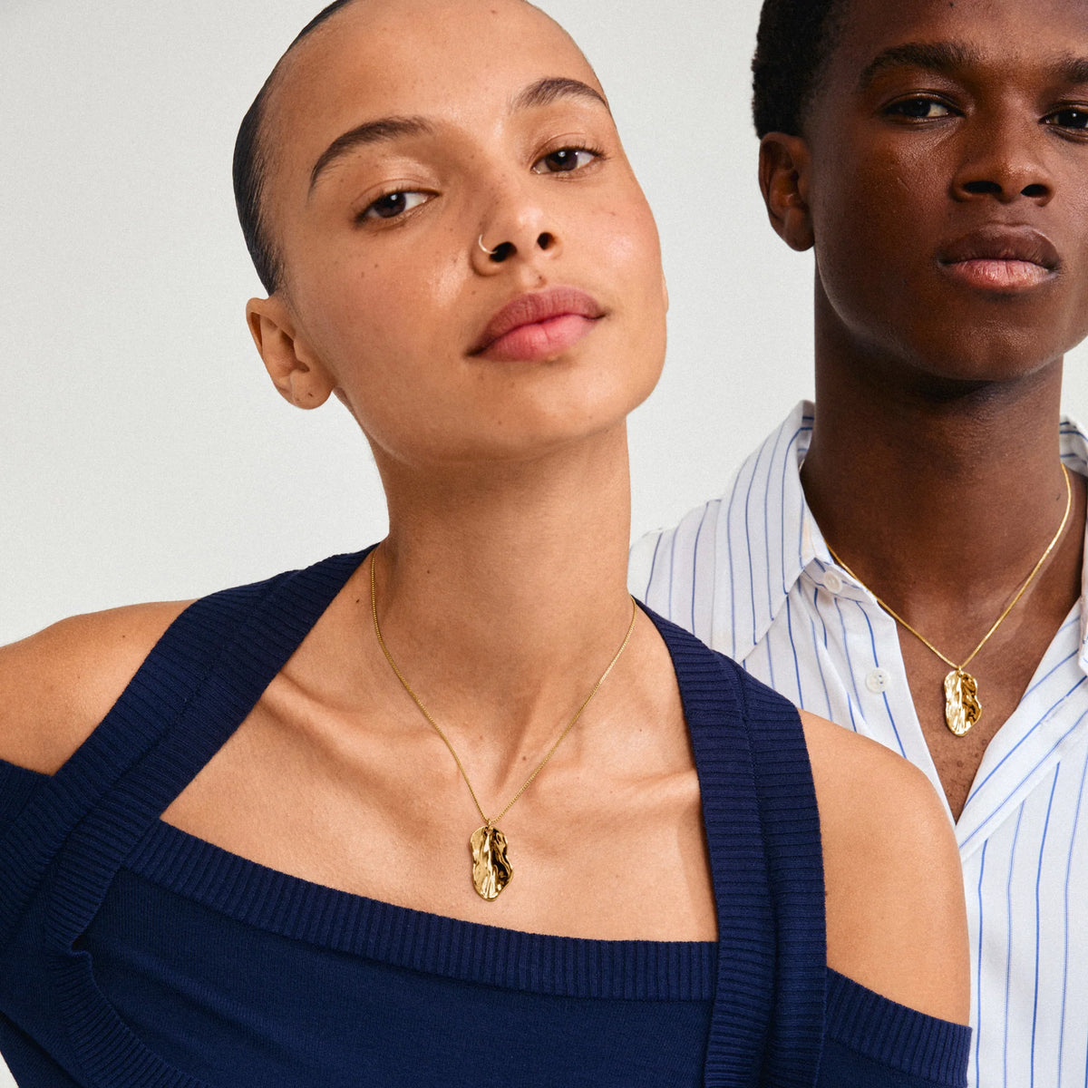 Eclips Necklace Gold-plated
