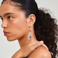 Eclips Earrings Silver-plated