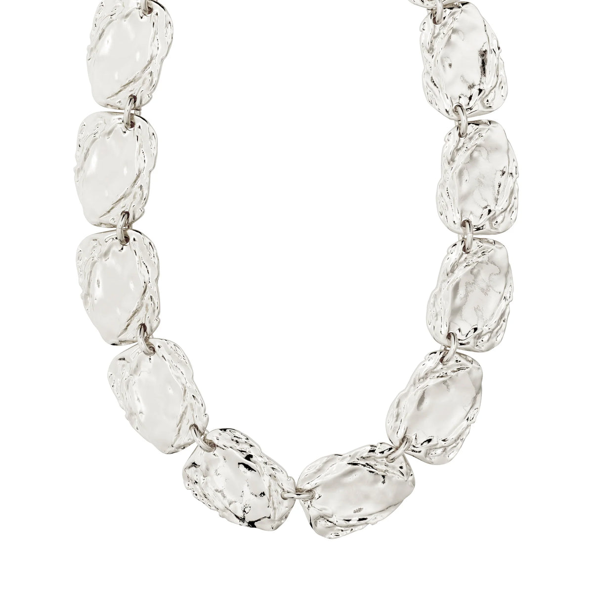 Shift  Necklace Slver-plated