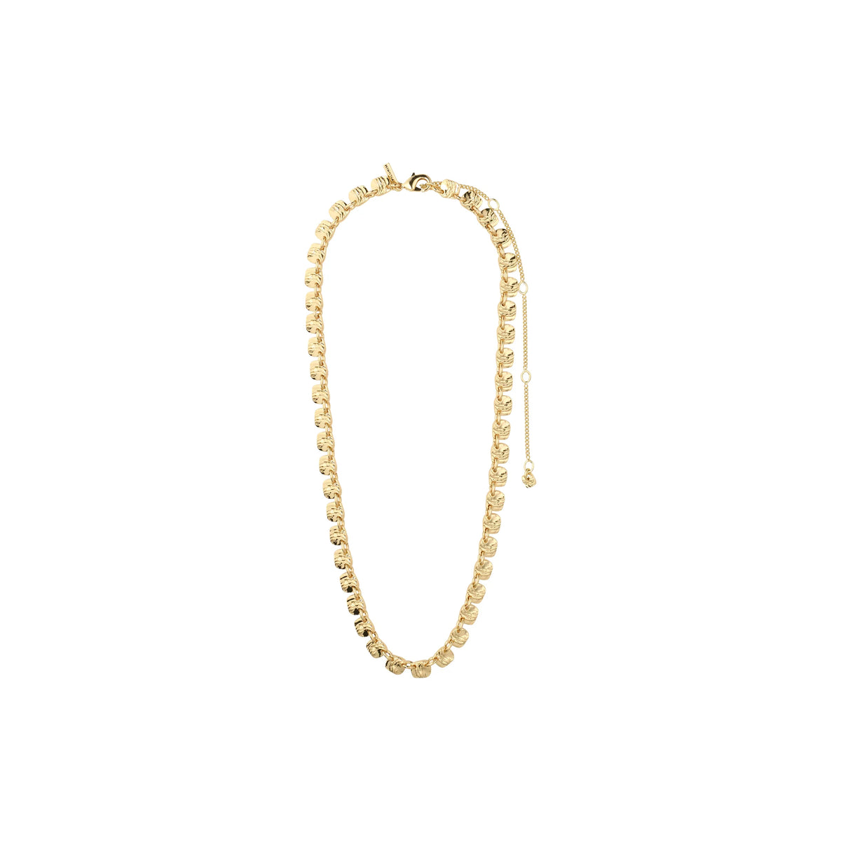 Sense stud Necklace Gold Plated
