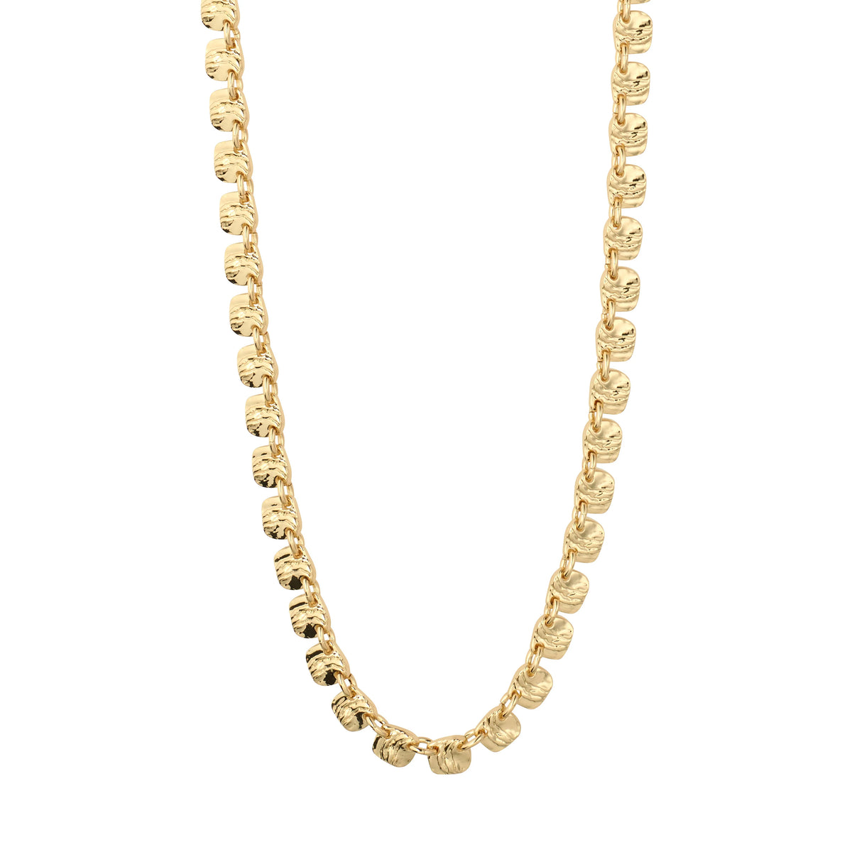 Sense stud Necklace Gold Plated