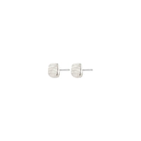 Sense stud Earrings Silver Plated