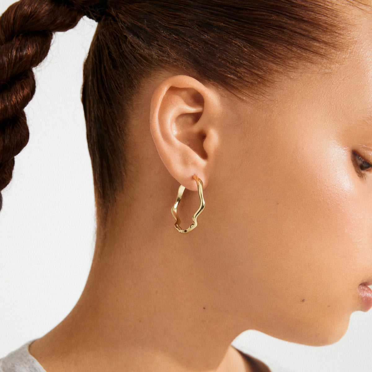Larkin Earring gold  Plated