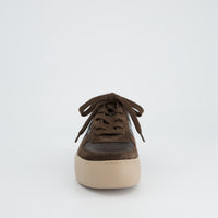 Suede Sneaker with Velvet Stripe