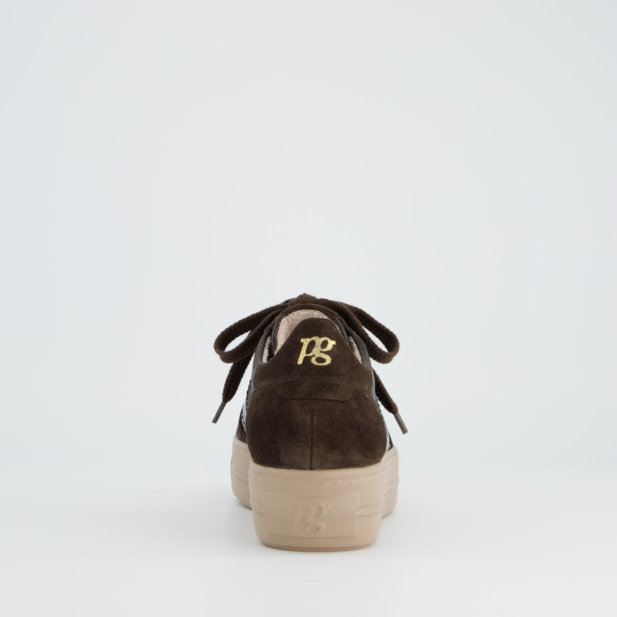 Suede Sneaker with Velvet Stripe