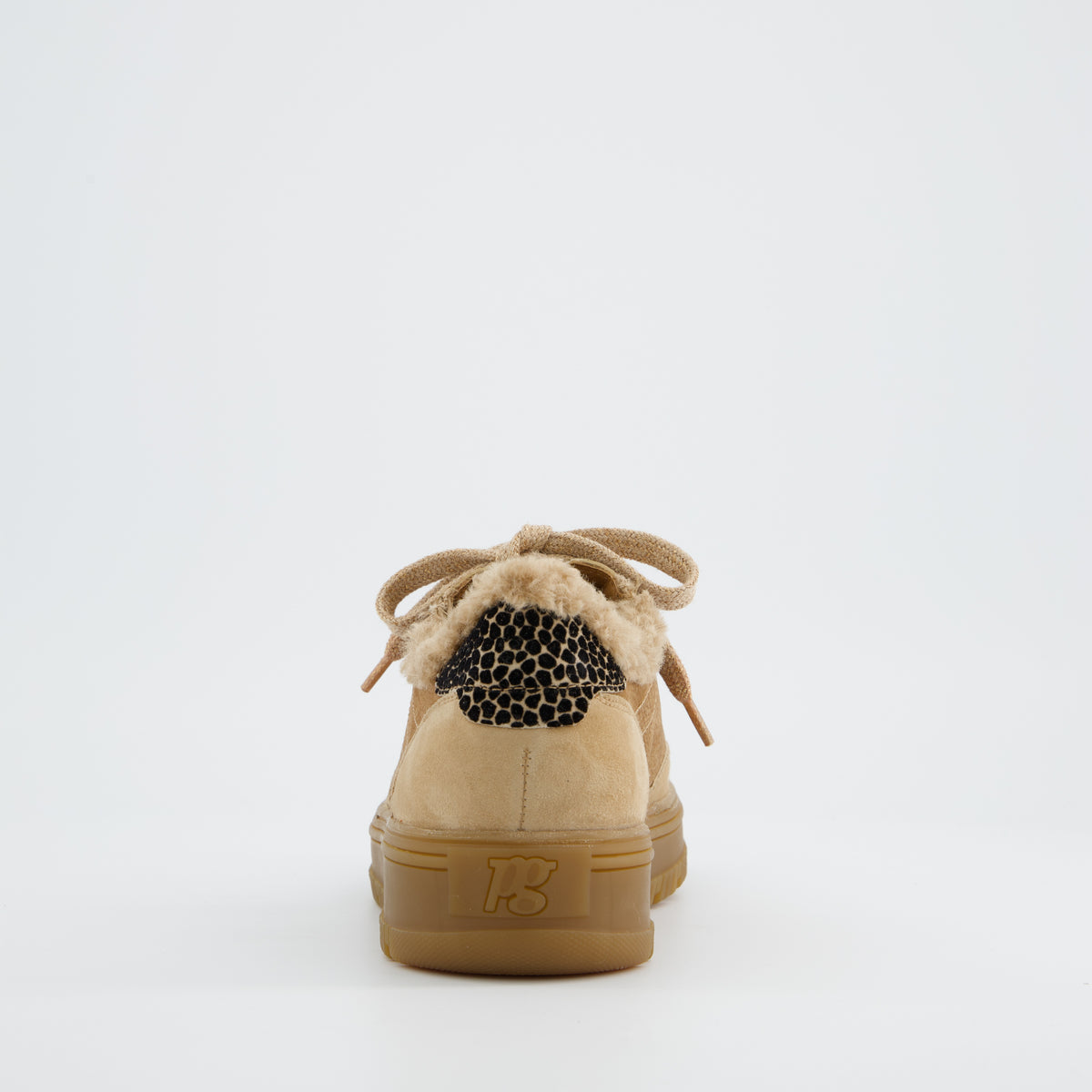 Honey Suede Zip Sneaker