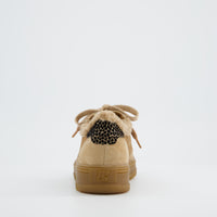 Honey Suede Zip Sneaker