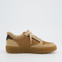 Honey Suede Zip Sneaker