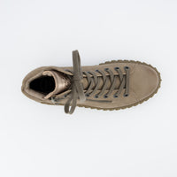 Nubuk High-Top Trainers