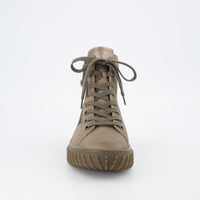 Nubuk High-Top Trainers