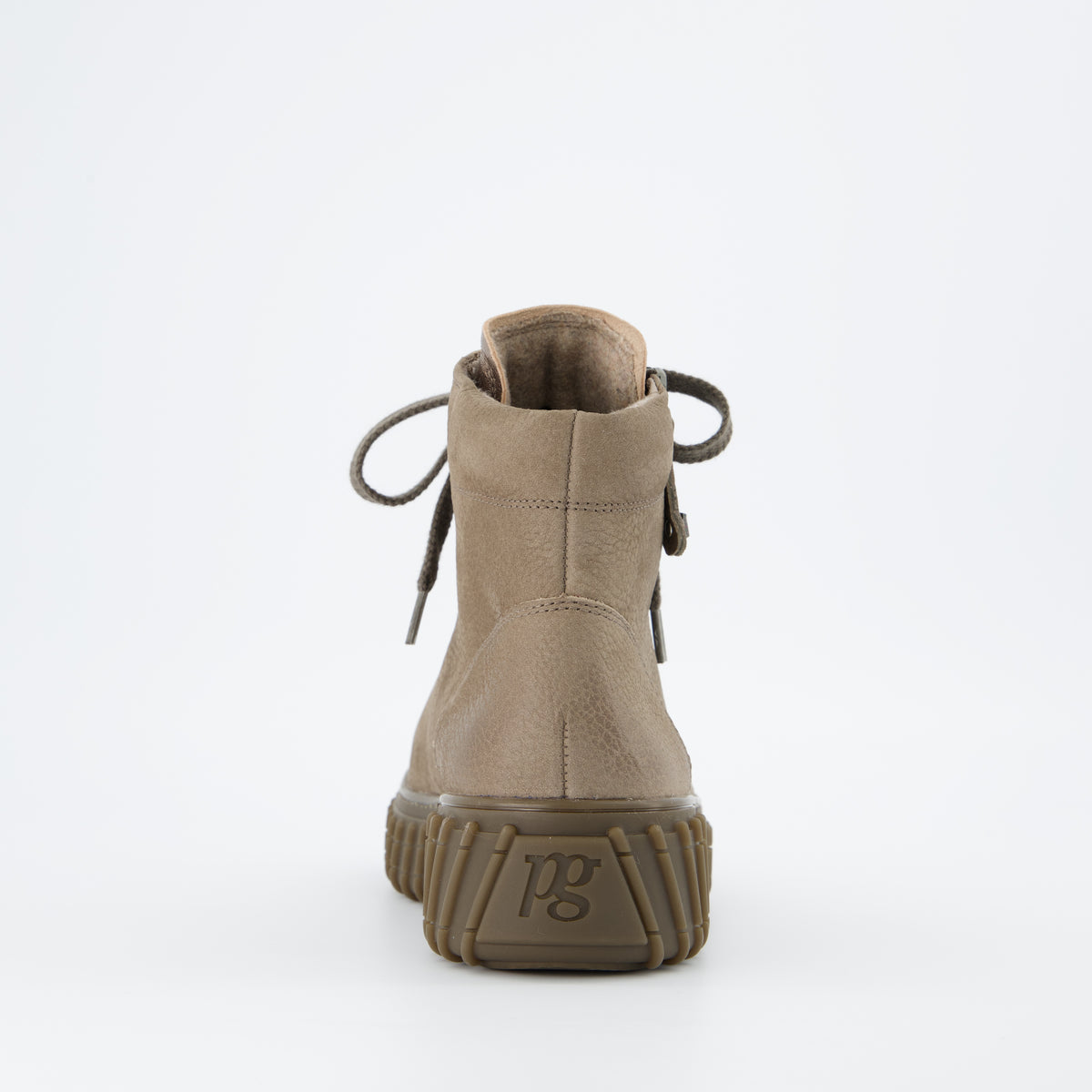 Nubuk High-Top Trainers