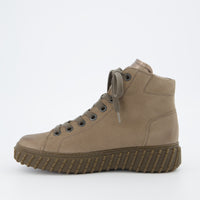 Nubuk High-Top Trainers