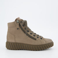Nubuk High-Top Trainers
