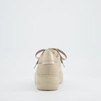 Super Soft Sneaker – Beige Bouclé & Suede