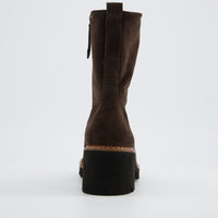 Suede Chunky Boot