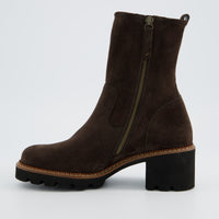 Suede Chunky Boot