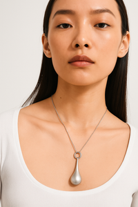 Natale  Necklace Silver Plated