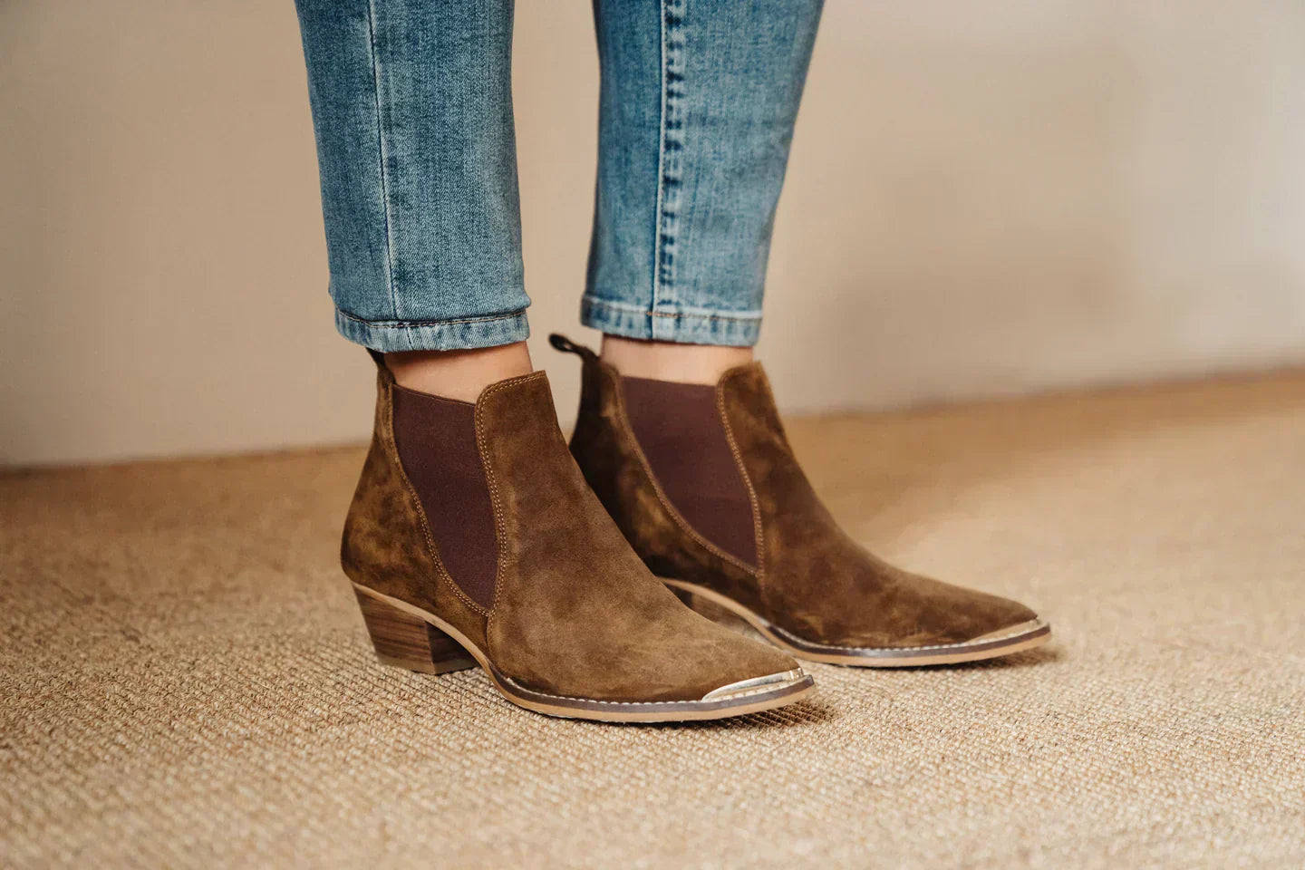 Hem your jeans with a twist