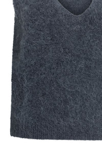 Soft Knit Spencer with Deep V-neck