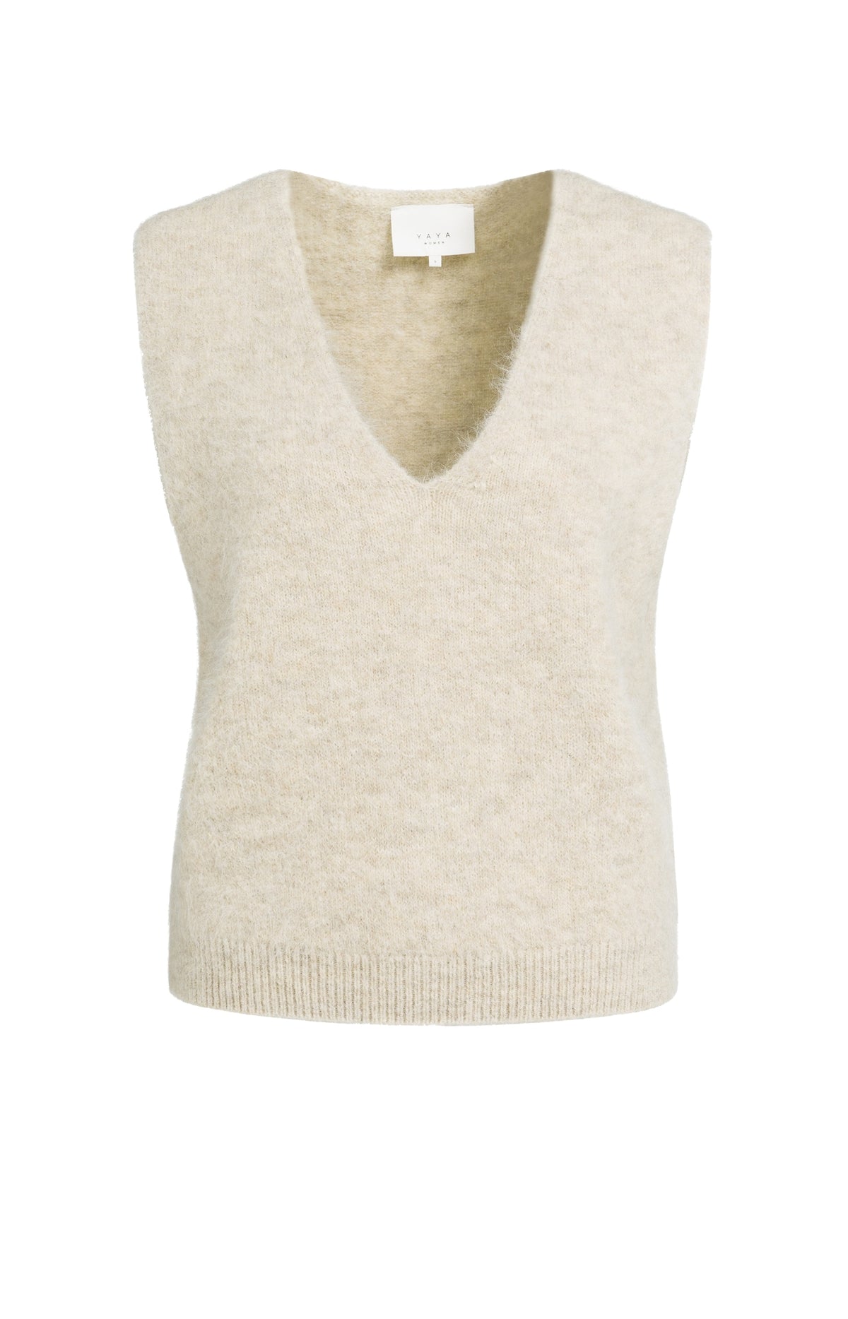Soft Knit Spencer with Deep V-neck