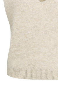 Soft Knit Spencer with Deep V-neck