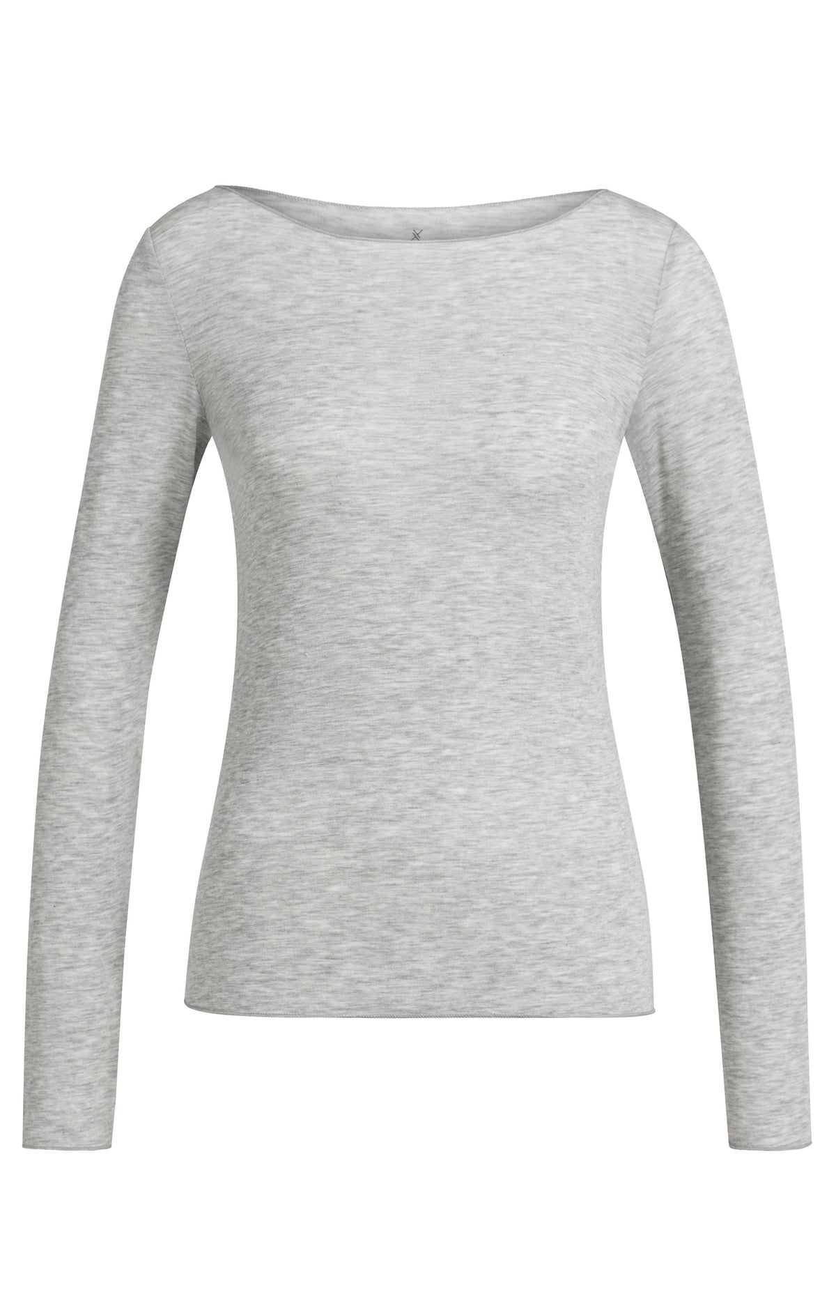 Long Sleeve Top with Boat Neck