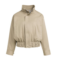Oversized Jacket Stand Collar