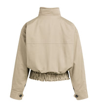 Oversized Jacket Stand Collar
