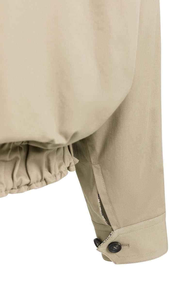 Oversized Jacket Stand Collar