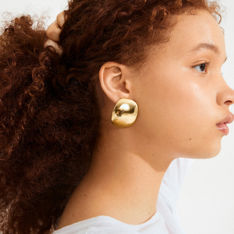 Sparlel Earring Gold Plated