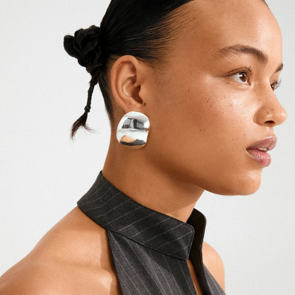 Sparle Earring Silver Plated