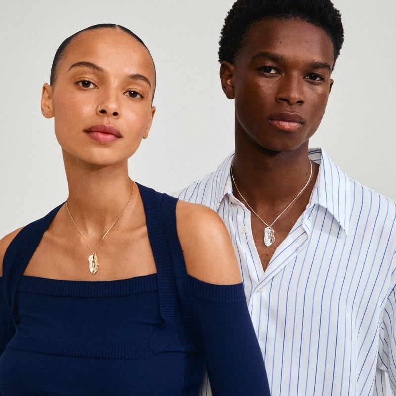 Eclips Necklace Gold-plated