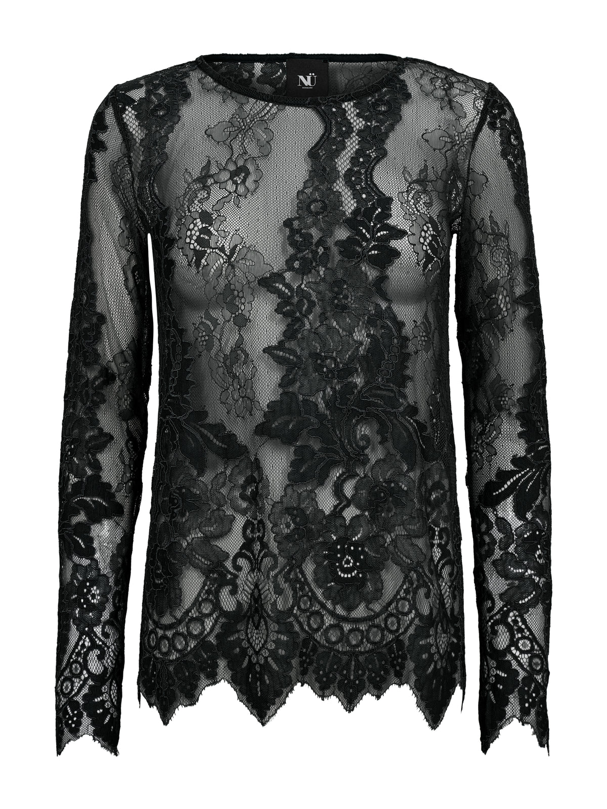 NÜ Denmark Black Lace Top