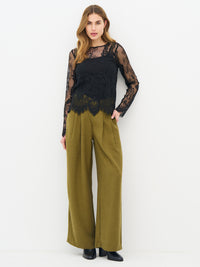 NÜ Denmark Black Lace Top
