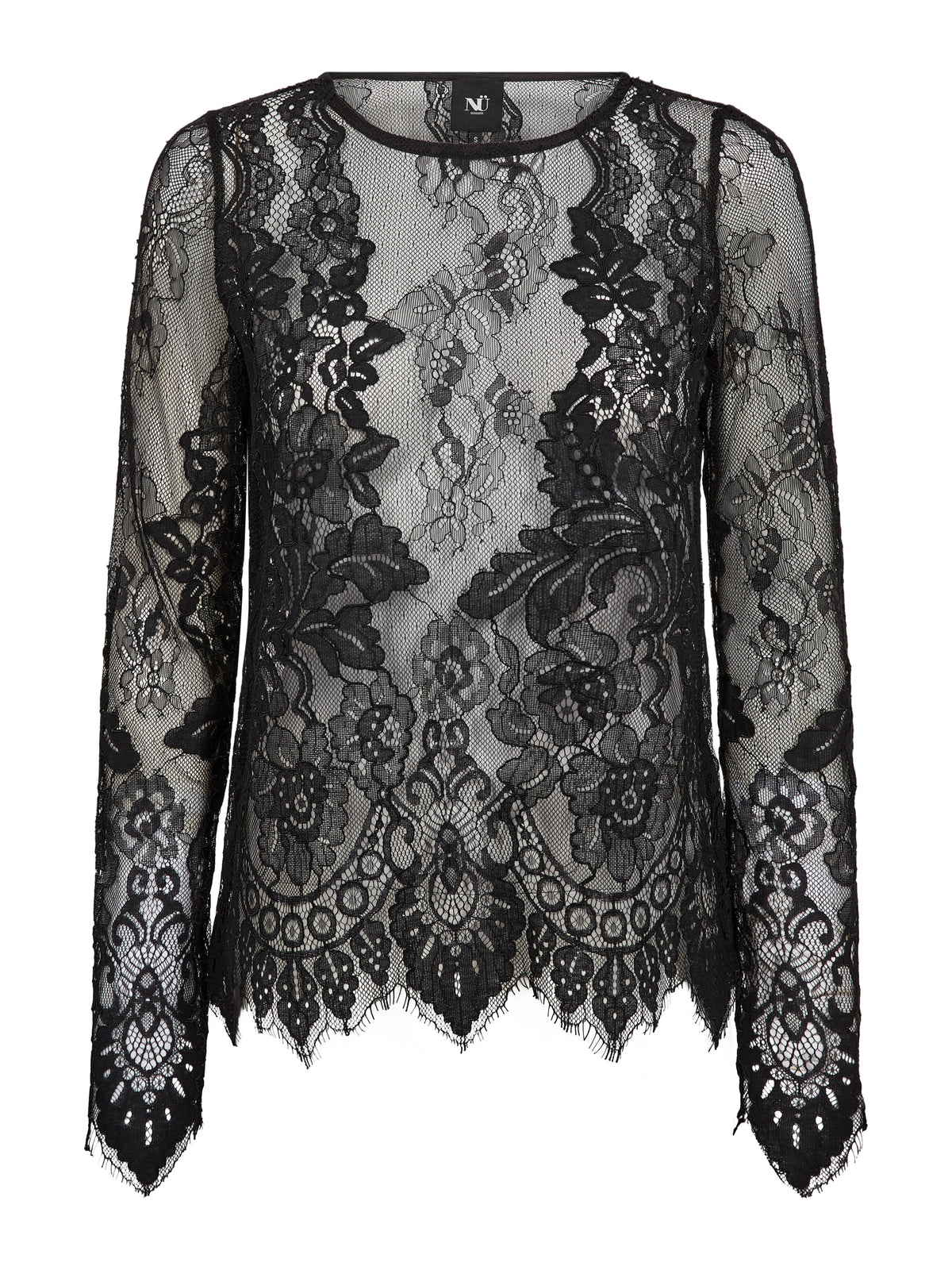 NÜ Denmark Black Lace Top