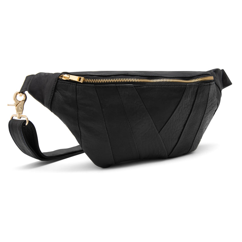 Quilted Leather Belt Bag