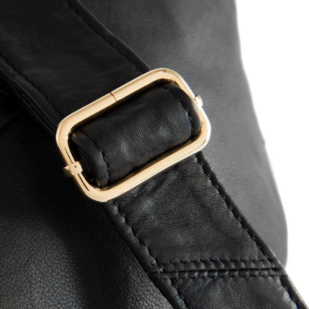 Quilted Leather Belt Bag