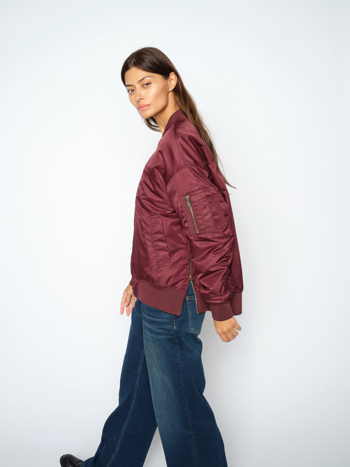 Ruby Bomber Jacket