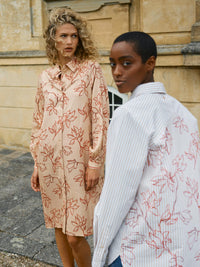 MMElinda Leafy Stripe Shirt