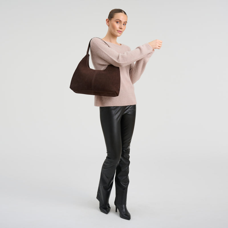 Bilbao Suuede Shoulder Bag