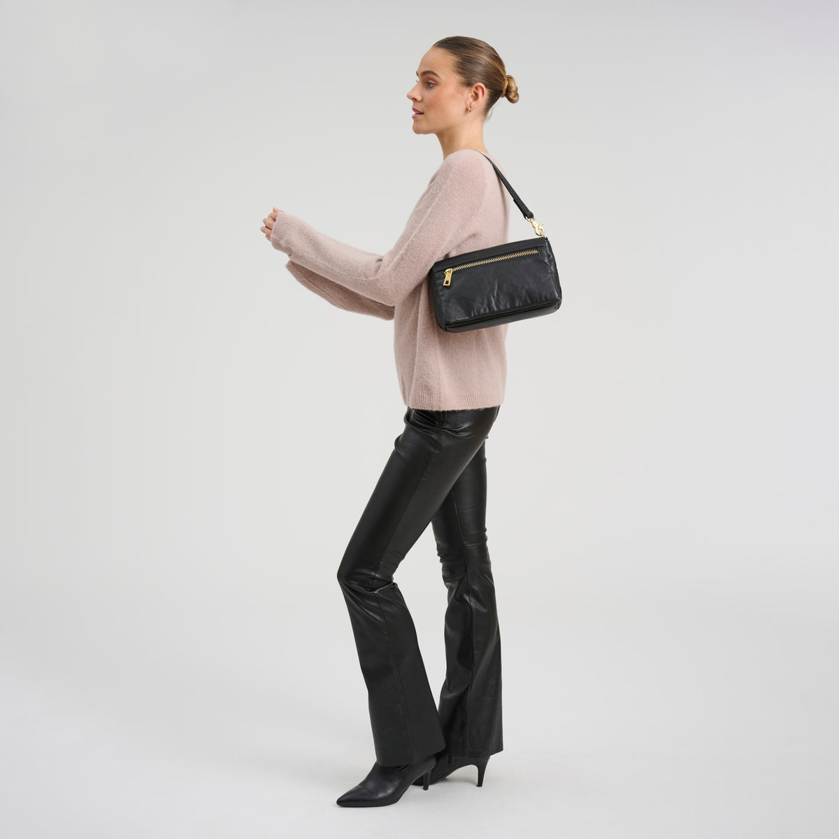 Powerfield Sheep Leather Crossover Bag