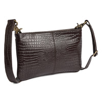 Fashion Favourites Croco Leather Clutch