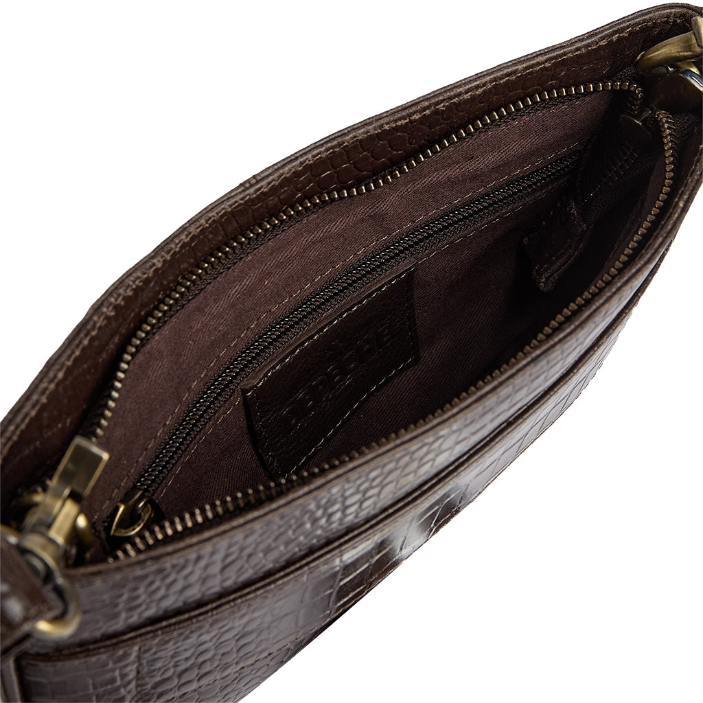 Fashion Favourites Croco Leather Clutch