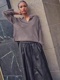 MMDeena Leather Skirt