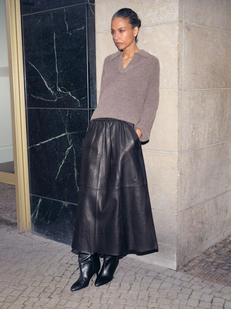 MMDeena Leather Skirt